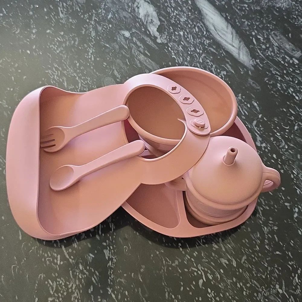 BRAND NEW SILICONE BABY FEEDING SET G1 - Picture 11 of 11